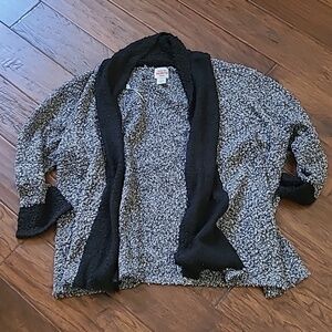 Ruby Rd open drape front sweater/wrap size 2X